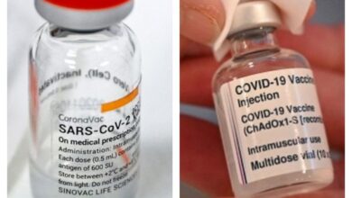Vacinas CoronaVac e de Oxford - Oli Scarff e Aytug Can Sencar/Turkish Health Ministry/AFP